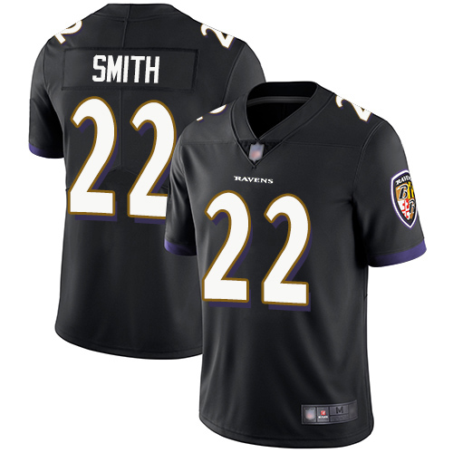 Baltimore Ravens Limited Black Men Jimmy Smith Alternate Jersey NFL Football #22 Vapor Untouchable->baltimore ravens->NFL Jersey